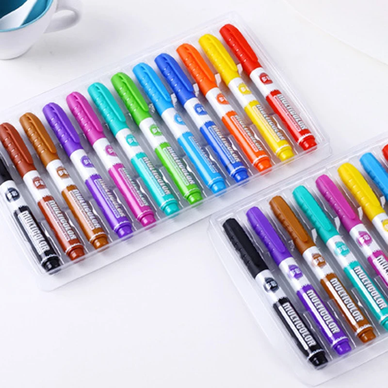 Shop Generic 12pc whiteboard marker white board pen graffiti drawing