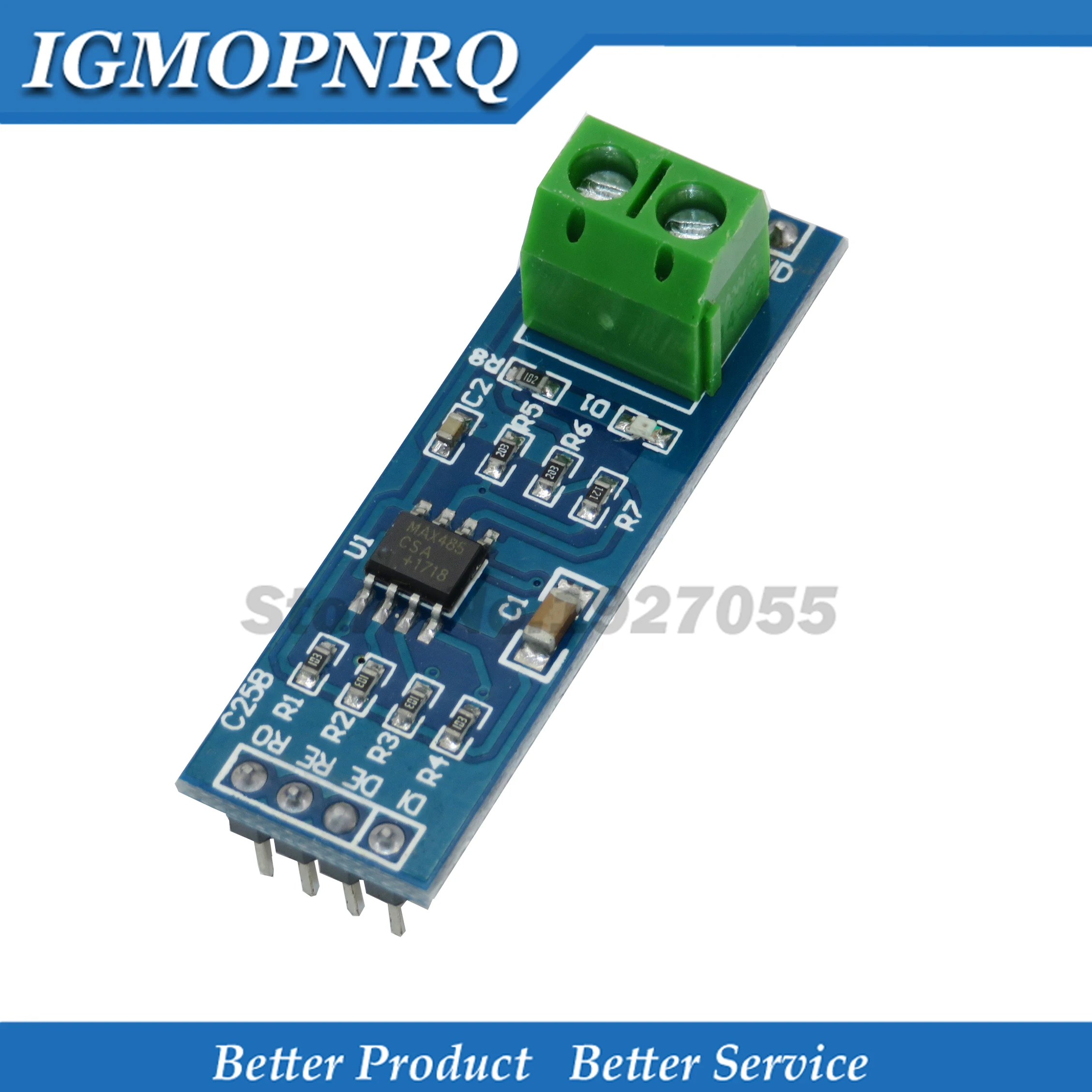 5PCS MAX485 Module RS-485 TTL Turn To RS485 MAX485CSA Converter Module For controller MCU Development Accessories
5PCS MAX485 Module RS-485 TTL Turn To RS485 MAX485CSA Converter Module For controller MCU Development Accessories