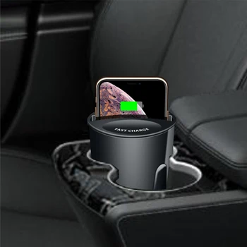 Auto Cup Shape Durable Stable Vehicle Mounted Easy Operate Mobile Phone Holder Fast Stand Wireless USB Output Car Charger 
Auto Cup Shape Durable Stable Vehicle Mounted Easy Operate Mobile Phone Holder Fast Stand Wireless USB Output Car Charger