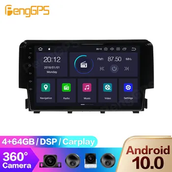 GPS Navigation for Honda Civic 2016-2018 Multimedia Headunit 360° Camera DSP DVD Player Car Touchscreen Android 10.0 Carplay PX6
GPS Navigation for Honda Civic 2016-2018 Multimedia Headunit 360° Camera DSP DVD Player Car Touchscreen Android 10.0 Carplay PX6