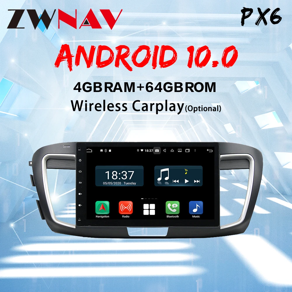For Honda Accord 9 2008 2009 2010 2012 Car Radio Multimedia Video Player Navigation GPS Android 10 No 2din 2 din dvd PX6 CARPLAY
For Honda Accord 9 2008 2009 2010 2012 Car Radio Multimedia Video Player Navigation GPS Android 10 No 2din 2 din dvd PX6 CARPLAY