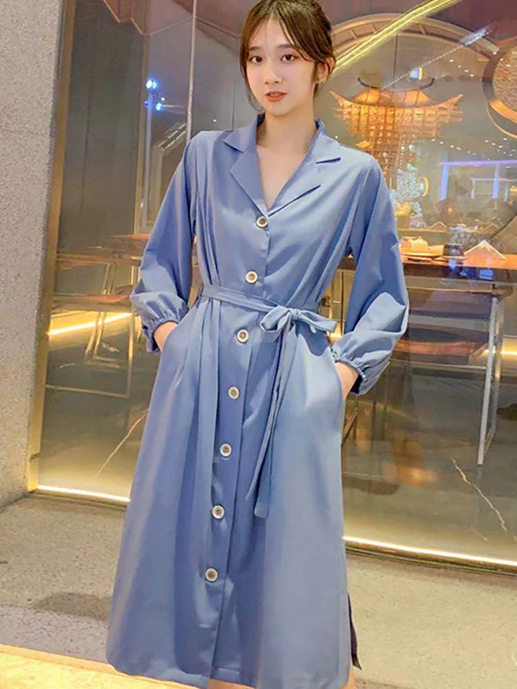JVCAKERed Dress Woman Spring Summer New Hedging Straight Straight Single Breasted Belt Large Size Age Reduction Was Thin Shirt L
JVCAKERed Dress Woman Spring Summer New Hedging Straight Straight Single Breasted Belt Large Size Age Reduction Was Thin Shirt L