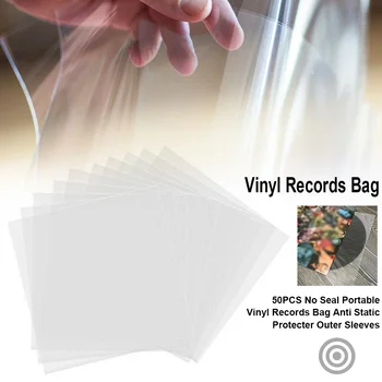 50PCS Vinyl Records Bag Singles Storage Pouch Cover Protecter Anti Static Thickened Container Outer Sleeves Wrinkle Free No Seal
50PCS Vinyl Records Bag Singles Storage Pouch Cover Protecter Anti Static Thickened Container Outer Sleeves Wrinkle Free No Seal