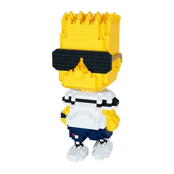 New Small Particles Building Block Cute Cartoon AstroBoy Simpsons Anime Figure 3D Model Mini Bricks Toys for Children Gifts
New Small Particles Building Block Cute Cartoon AstroBoy Simpsons Anime Figure 3D Model Mini Bricks Toys for Children Gifts