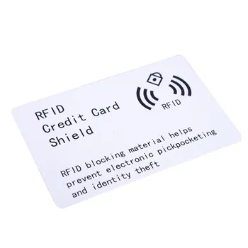 Smart Protective Practical Blocking Anti Theft Access Control Portable Thin Pick Pocket Shielding Card NFC Module High Frequency
Smart Protective Practical Blocking Anti Theft Access Control Portable Thin Pick Pocket Shielding Card NFC Module High Frequency