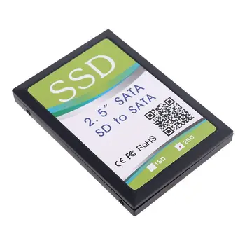 2Port Dual SD SDHC MMC RAID to SATA Adapter Converter with Enclosure for SD Card
2Port Dual SD SDHC MMC RAID to SATA Adapter Converter with Enclosure for SD Card