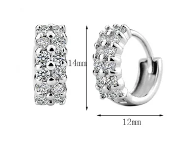 UXN424 925 pure silver love lady Earrings lovers Earrings
UXN424 925 pure silver love lady Earrings lovers Earrings