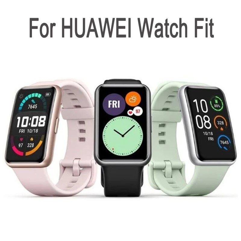 Sport Silicone Watch Strap For Huawei watch Fit smart watch band Replacement Wrist Band Bracelet belt
Sport Silicone Watch Strap For Huawei watch Fit smart watch band Replacement Wrist Band Bracelet belt