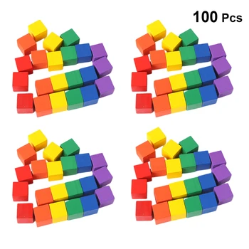 100PCS 3CM Colorful Wood Cubes Blocks Creative Wooden Blocks Cube Wooden Cubes Accessories Practical Educational Square Cubes
100PCS 3CM Colorful Wood Cubes Blocks Creative Wooden Blocks Cube Wooden Cubes Accessories Practical Educational Square Cubes