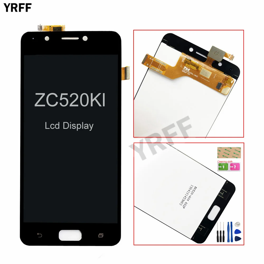 ZC520KL LCD Display For Asus Zenfone 4 Max ZC520KL LCD Display Touch Screen Digitizer Phone Glass Panel Repair Assembly Parts
ZC520KL LCD Display For Asus Zenfone 4 Max ZC520KL LCD Display Touch Screen Digitizer Phone Glass Panel Repair Assembly Parts