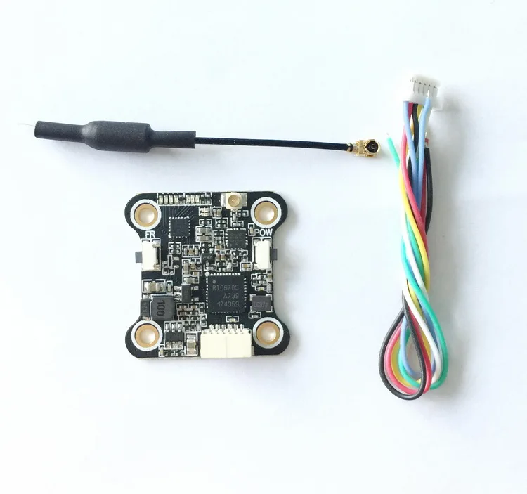 Mini image transmission Mini 5848 5804 OSD assistant image transmission 25/100 / 200mW hole distance 20 * 20MM
Mini image transmission Mini 5848 5804 OSD assistant image transmission 25/100 / 200mW hole distance 20 * 20MM