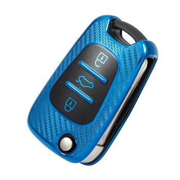 New Carbon Fiber TPU Car Key Case For Hyundai i20 i30 i40 IX25 Creta IX35 HB20 Solaris Elantra Accent For Kia K2 K5 Rio Sportage
New Carbon Fiber TPU Car Key Case For Hyundai i20 i30 i40 IX25 Creta IX35 HB20 Solaris Elantra Accent For Kia K2 K5 Rio Sportage