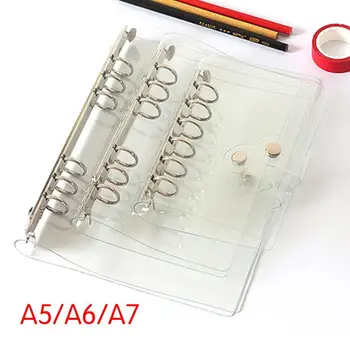 Ring Binder Cover School Supplies Document Hand Account Book Case Traveler PVC Transparent Partical Universal Notepad Cover
Ring Binder Cover School Supplies Document Hand Account Book Case Traveler PVC Transparent Partical Universal Notepad Cover