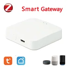 Tuya Multi-Mode Wireless Bluetooth Gateway ZigBee 3.0 Smart Gateway Smart Life APP Remote Control Works With Alexa Google Home
Tuya Multi-Mode Wireless Bluetooth Gateway ZigBee 3.0 Smart Gateway Smart Life APP Remote Control Works With Alexa Google Home