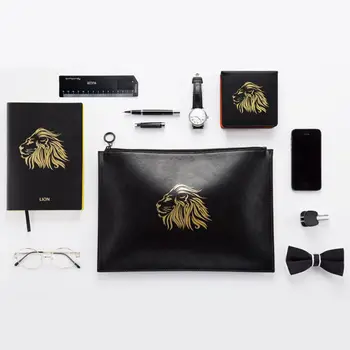 A4 Multi-function Leather Document Bag File Storage Bag Folder Manager Organizer Storage Bag Meeting Travel Conference Holder
A4 Multi-function Leather Document Bag File Storage Bag Folder Manager Organizer Storage Bag Meeting Travel Conference Holder