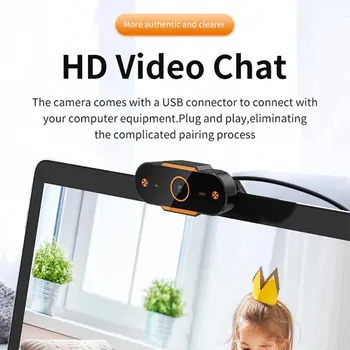 Web Camera Home Video Call 1080P HD With Microphone Computer Game Web Camera Live Broadcast
Web Camera Home Video Call 1080P HD With Microphone Computer Game Web Camera Live Broadcast
