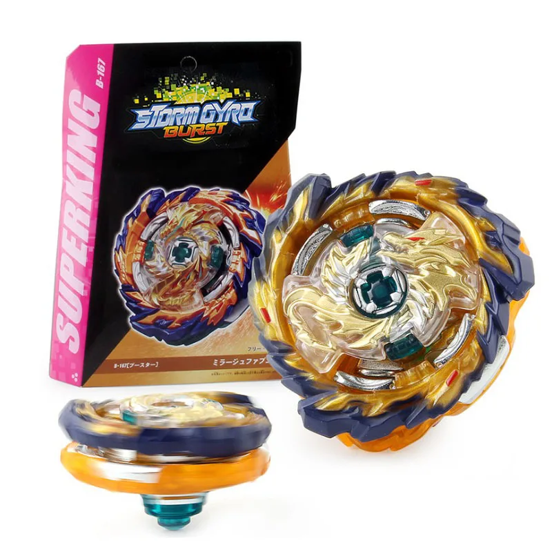 

B-X TOUPIE BURST BEYBLADE Spinning Top SuperKing Booster B-167 Mirage Fafnir .Nt 2S B167 GT Toys Metal God Fafnir Toy