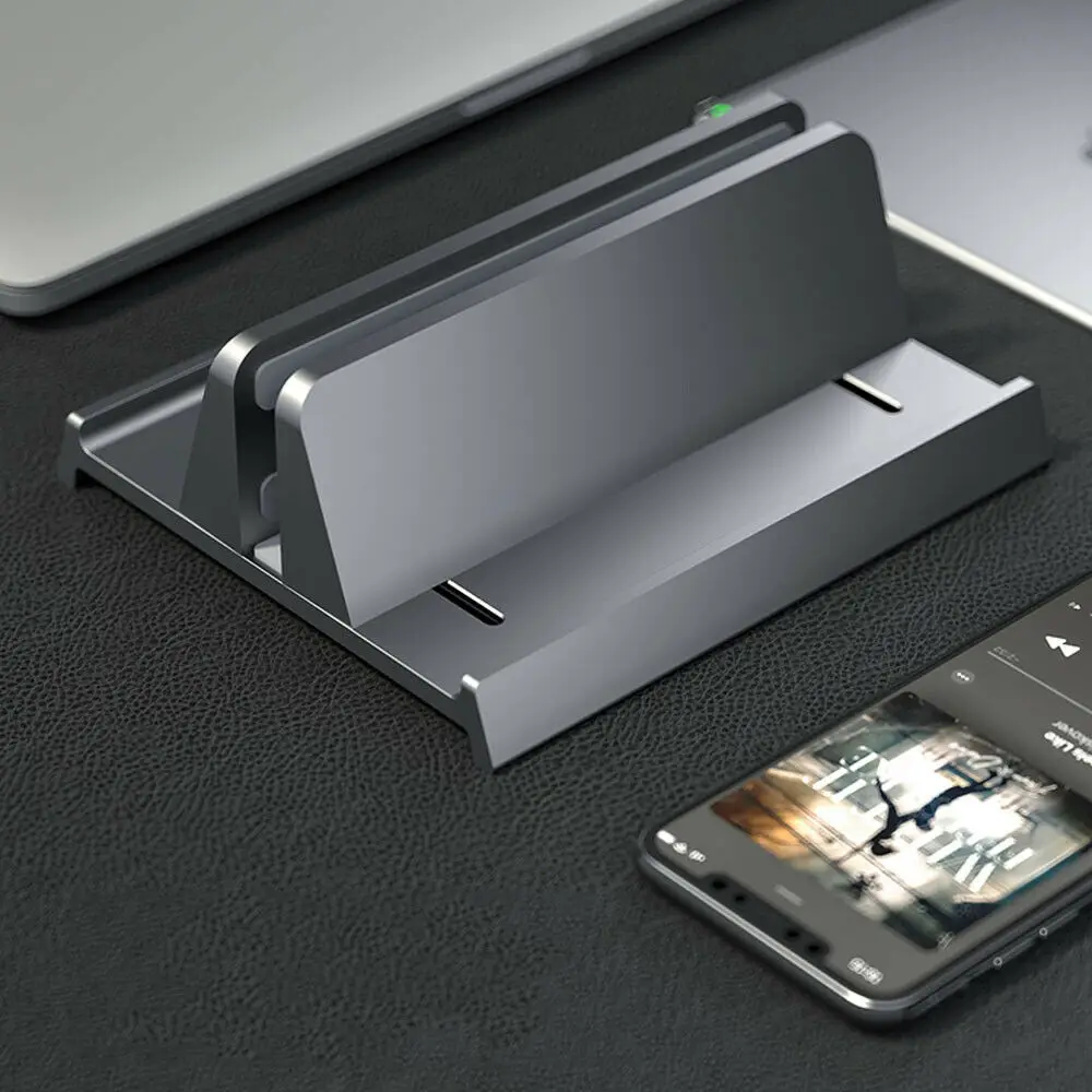 Vaydeer Plastic Vertical Laptop Stand Holder Adjustable Desktop Notebook Dock Space-saving 3 In 1 Bookshelf Mount Bracket | Компьютеры и