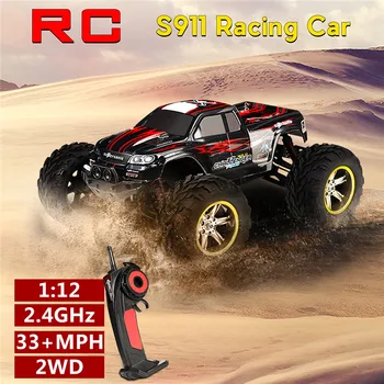 S911/9115 RC Car 1:12 2.4GHz 2WD High Speed OFF-Road Crawler Remote Control Car Monster Waterproof Shockproof Toys vs Remo
S911/9115 RC Car 1:12 2.4GHz 2WD High Speed OFF-Road Crawler Remote Control Car Monster Waterproof Shockproof Toys vs Remo