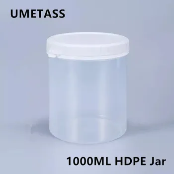 1000ML Empty Plastic container Powder cream Cosmetic storage Jar Food Grade Refillable bottles Leakproof 2PCS
1000ML Empty Plastic container Powder cream Cosmetic storage Jar Food Grade Refillable bottles Leakproof 2PCS