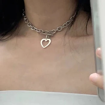 docona Boho Circle Heart Pendant Chokers Necklace for Women OL Chain Necklaces Collares Fashion Jewelry Accessories 14961
docona Boho Circle Heart Pendant Chokers Necklace for Women OL Chain Necklaces Collares Fashion Jewelry Accessories 14961