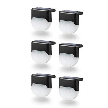 6 Pack Solar Deck Lights, Solar Step Light, Outdoor Solar Fence Lights for Patio, Yard, Steps, Fence, Pathway
6 Pack Solar Deck Lights, Solar Step Light, Outdoor Solar Fence Lights for Patio, Yard, Steps, Fence, Pathway