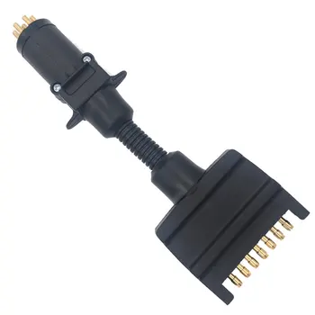 7-Way RV Connector Tester 7-Way Car Truck Trailer Socket Connection Tester RV Blade Electric Wiring Adapter
7-Way RV Connector Tester 7-Way Car Truck Trailer Socket Connection Tester RV Blade Electric Wiring Adapter