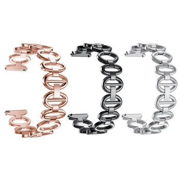 atch Band Strap Goose Egg Shape Rings Stainless Steel Bracelet Wristwatch Bands Replacement Accessories For Garmin Forerunner 24
atch Band Strap Goose Egg Shape Rings Stainless Steel Bracelet Wristwatch Bands Replacement Accessories For Garmin Forerunner 24