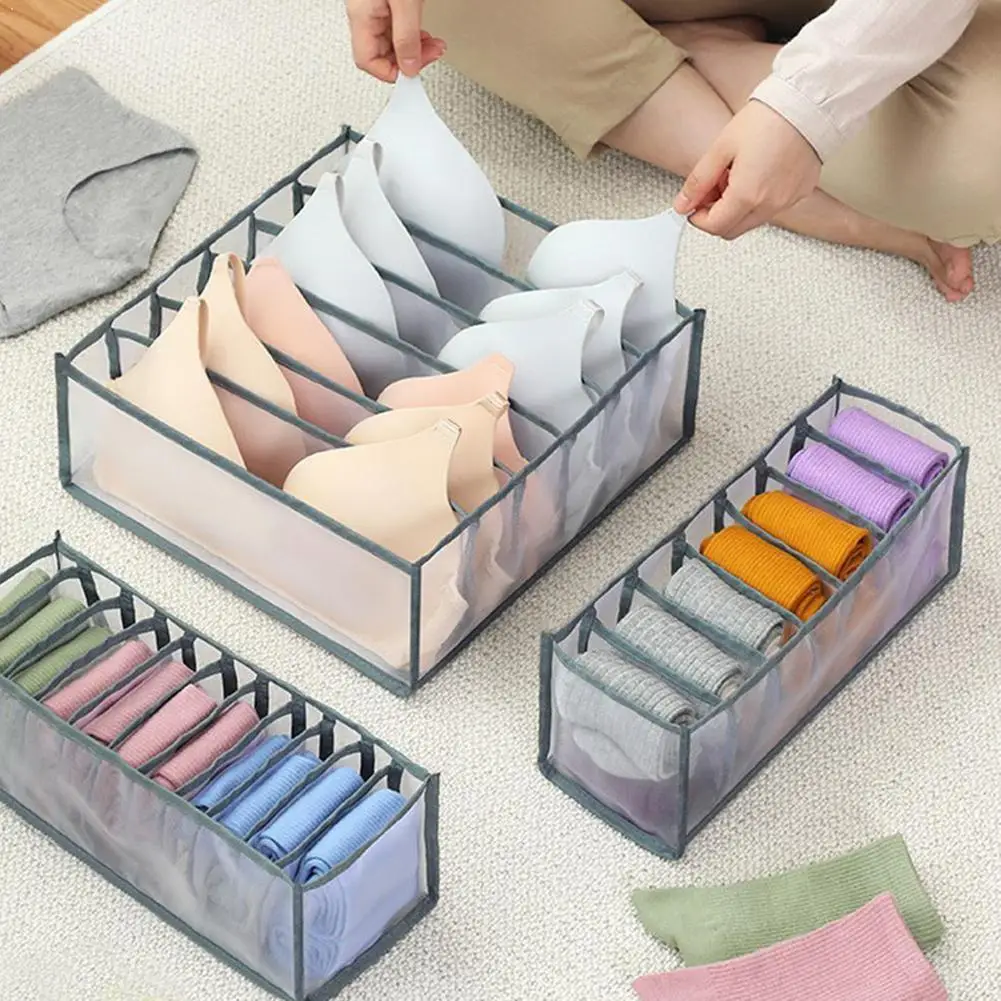 Storage Box Dormitory closet Organizer For Socks Home Organizer Underwear Bra Separated Grids Drawer Foldable R6Q1
Storage Box Dormitory closet Organizer For Socks Home Organizer Underwear Bra Separated Grids Drawer Foldable R6Q1