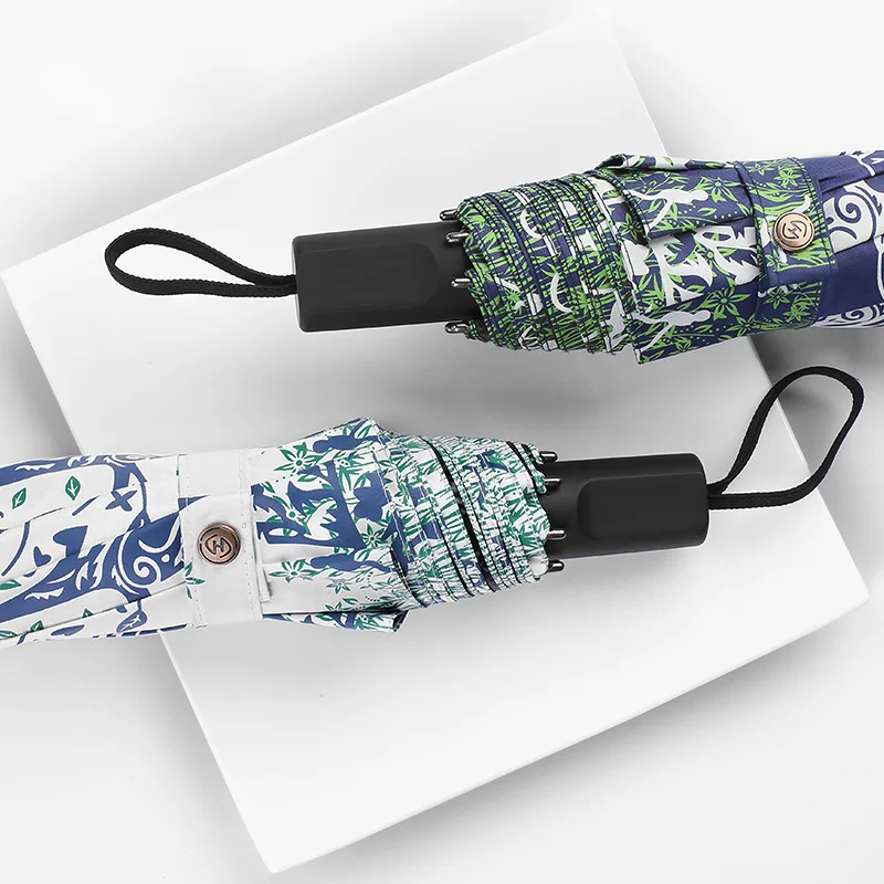 New Style Three-fold Umbrella Ultra-Light Happiness Tree Parasol Vinyl Parasol UV-Protection Rain Or Shine Dual Purpose Umbrella
New Style Three-fold Umbrella Ultra-Light Happiness Tree Parasol Vinyl Parasol UV-Protection Rain Or Shine Dual Purpose Umbrella