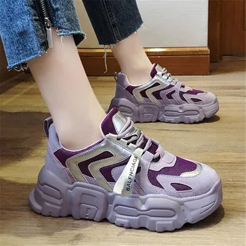 Brand Designer Women Chunky Sneakers Fashion Spring Summer Platform Ladies Casual Shoes Woman Breathable Mesh Dad Sports Shoes
Brand Designer Women Chunky Sneakers Fashion Spring Summer Platform Ladies Casual Shoes Woman Breathable Mesh Dad Sports Shoes