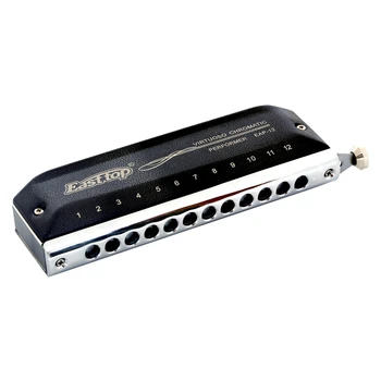 EASTTOP EAP12 Professional Harmonica Key of C Musical Instrument 12Holes Professional Harmonica
EASTTOP EAP12 Professional Harmonica Key of C Musical Instrument 12Holes Professional Harmonica