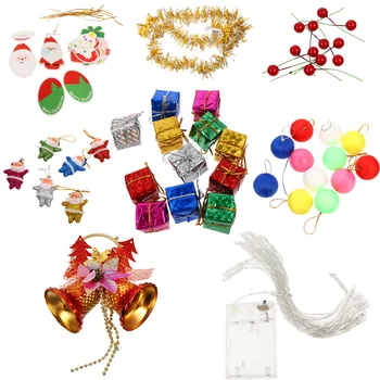 1 Set Christmas Tree Pendants with String Light Decorative Props without Battery
1 Set Christmas Tree Pendants with String Light Decorative Props without Battery