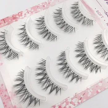 5-Pack Natural Three-dimensional Handmade Sharpened False Eyelashes Japanese-style Popular tou ming geng Eyelash C04
5-Pack Natural Three-dimensional Handmade Sharpened False Eyelashes Japanese-style Popular tou ming geng Eyelash C04