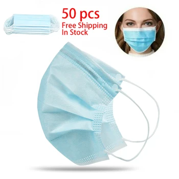 50pcs 3 Layers Disposable Mouth Covers Non-Woven Anti-Dust Face Cover Disposable Mouth Protection Anti-Dust Earloops Masks
50pcs 3 Layers Disposable Mouth Covers Non-Woven Anti-Dust Face Cover Disposable Mouth Protection Anti-Dust Earloops Masks