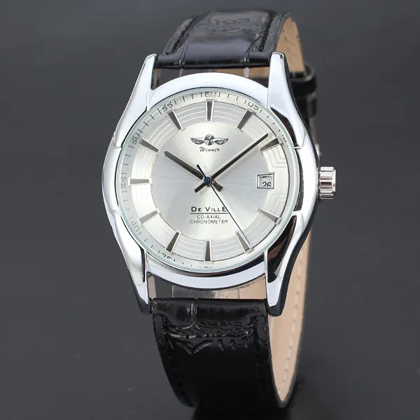 Winner Winner Men Large Dial Mechanical Wrist Watch Hollow out Automatic Business Casual Men Watch
Winner Winner Men Large Dial Mechanical Wrist Watch Hollow out Automatic Business Casual Men Watch