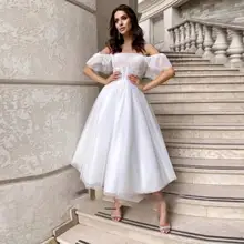 Simple Tulle A Line Wedding Dress 2022 Strapless Off Shoulder Bridal Gowns Lace Up Back Tea Length Vestidos De Fiesta Customize
Simple Tulle A Line Wedding Dress 2022 Strapless Off Shoulder Bridal Gowns Lace Up Back Tea Length Vestidos De Fiesta Customize