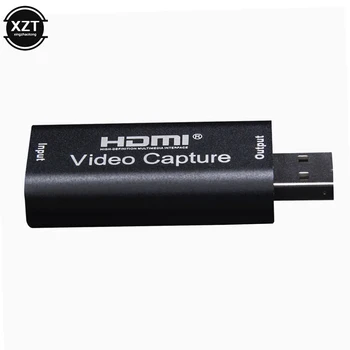 Mini Video Capture Card USB 2.0 HDMI Video Grabber Record Box fr PS4 Game DVD Camcorder HD Camera Recording Live Streaming
Mini Video Capture Card USB 2.0 HDMI Video Grabber Record Box fr PS4 Game DVD Camcorder HD Camera Recording Live Streaming