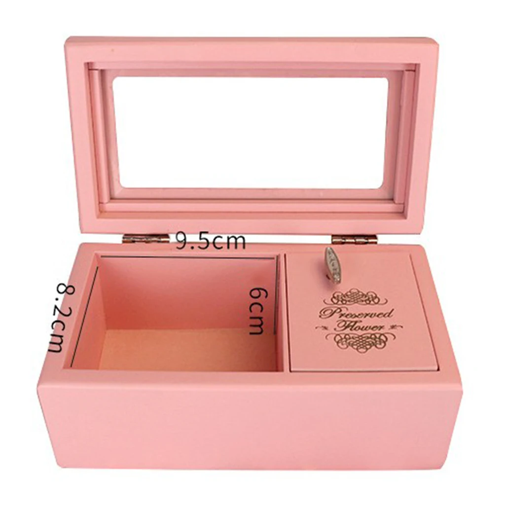 Wooden Musical Jewelry Box Display Case Jewely Organizer Bracelets Necklaces Showcase Jewelry Packaging Pink/White
Wooden Musical Jewelry Box Display Case Jewely Organizer Bracelets Necklaces Showcase Jewelry Packaging Pink/White
