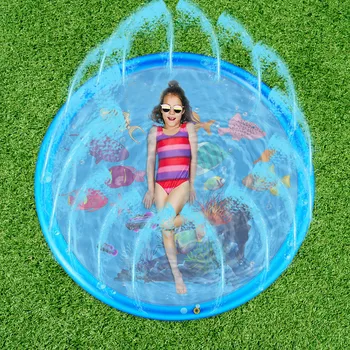 Smart Home Water Games Beach Pad Mat Lawn Inflatable Outdoor Spray Water Cushion Mat Swiming Pool Toys 1.7M Ocean World
Smart Home Water Games Beach Pad Mat Lawn Inflatable Outdoor Spray Water Cushion Mat Swiming Pool Toys 1.7M Ocean World