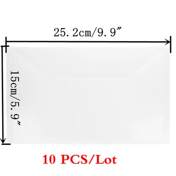 10Pcs/Lot 9.9 x 5.9 inch Cutting Die Clear Stamp Storage Bags Pockets PVC Plastic Sheet for DIY Scrapbooking Cards 
10Pcs/Lot 9.9 x 5.9 inch Cutting Die Clear Stamp Storage Bags Pockets PVC Plastic Sheet for DIY Scrapbooking Cards