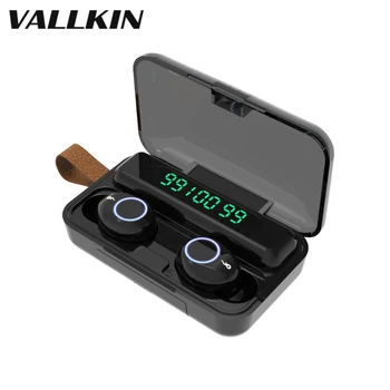 Latest Bluetooth 5.0 True Wireless Earphone with Charging Case,Mic In-ear Earphones Waterproof Headphones for Sport,Running 
Latest Bluetooth 5.0 True Wireless Earphone with Charging Case,Mic In-ear Earphones Waterproof Headphones for Sport,Running