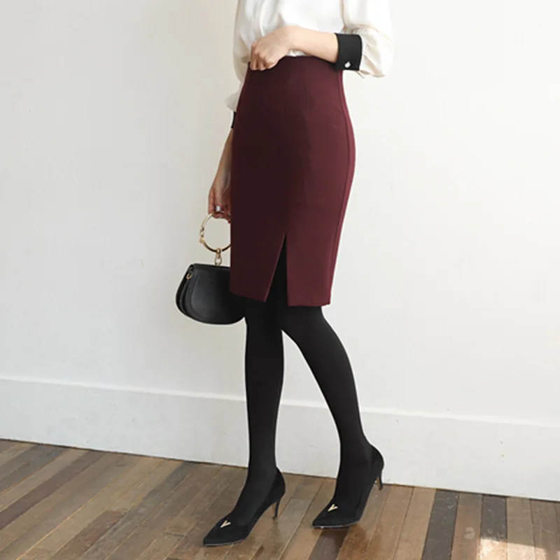 Flower Write One-step Skirt Slimming Skirt Autumn And Winter New Style Woolen Skirt Midi-skirt Slit Business Wrapped Skirt Strai
Flower Write One-step Skirt Slimming Skirt Autumn And Winter New Style Woolen Skirt Midi-skirt Slit Business Wrapped Skirt Strai