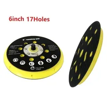 6 Inch 150mm 17 Holes Sander Backing Pad Compatible For BO6030 & BO6040, Festool RO1, ES150, ET2, ES / ETS 150
6 Inch 150mm 17 Holes Sander Backing Pad Compatible For BO6030 & BO6040, Festool RO1, ES150, ET2, ES / ETS 150