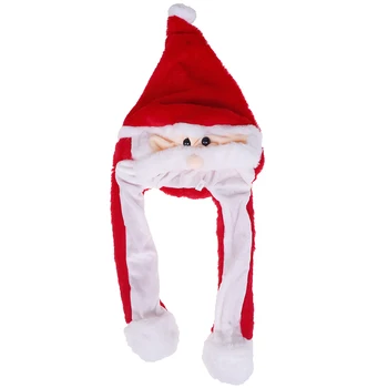 1PC Plush Moving Santa Claus Ears Hat Hand Pinching Ear To Move Vertical Ears Cap
1PC Plush Moving Santa Claus Ears Hat Hand Pinching Ear To Move Vertical Ears Cap