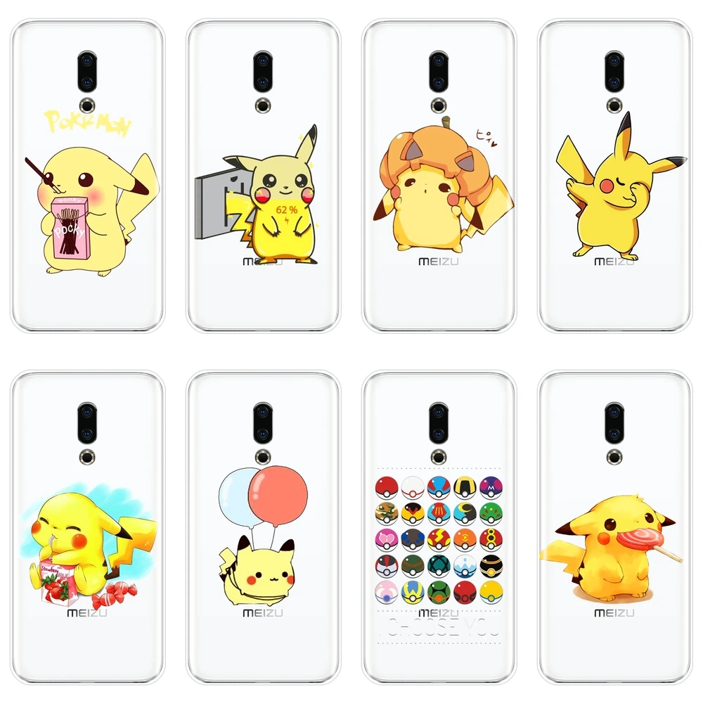 TPU Back Cover For Meizu 16th 16x 15 Lite 16 Plus Pokemon Pikachu Kawaii Soft Phone Case Silicone For Meizu U10 U20 Pro 6 7 Plus
TPU Back Cover For Meizu 16th 16x 15 Lite 16 Plus Pokemon Pikachu Kawaii Soft Phone Case Silicone For Meizu U10 U20 Pro 6 7 Plus