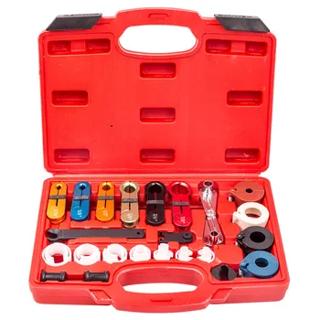 22pcs Universal A/C Transmission Fuel & Air Conditioning Line Disconnect Tool Kit Removal Set Spare Rubber Bands
22pcs Universal A/C Transmission Fuel & Air Conditioning Line Disconnect Tool Kit Removal Set Spare Rubber Bands
