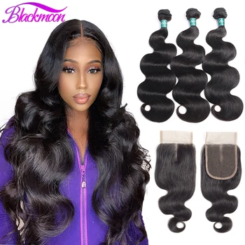 Malaysian Hair Weave 3 Bundles with Closure Double Drawn Weft Body Wave Human Hair Bundles with Closure Remy Human Hair Tissgae
Malaysian Hair Weave 3 Bundles with Closure Double Drawn Weft Body Wave Human Hair Bundles with Closure Remy Human Hair Tissgae