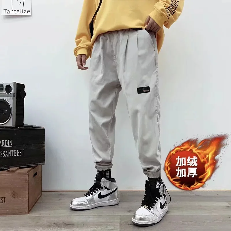 Autumn And Winter New Style plus Velvet Casual Pants Men's Slim Fit Bib Overall MEN'S Pants Youth MEN'S Casual Pants Trousers Me
Autumn And Winter New Style plus Velvet Casual Pants Men's Slim Fit Bib Overall MEN'S Pants Youth MEN'S Casual Pants Trousers Me