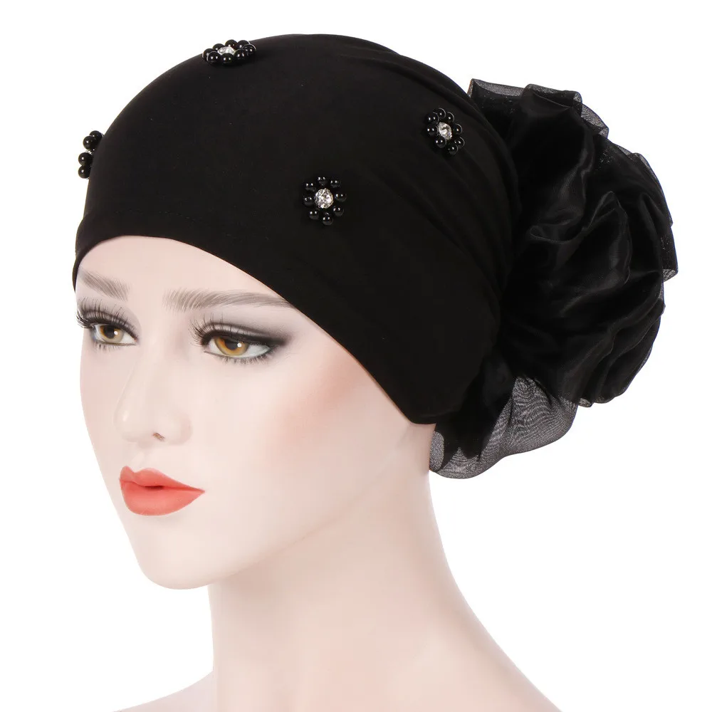 Muslim Women Flower Turban Hat Crystal Lace Cancer Chemo Cap Beanie Hijab Caps Headwear Head Wrap Women Muslim Hijib Scarf
Muslim Women Flower Turban Hat Crystal Lace Cancer Chemo Cap Beanie Hijab Caps Headwear Head Wrap Women Muslim Hijib Scarf